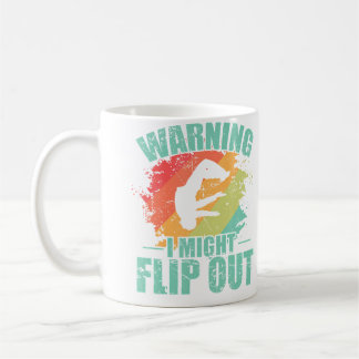 Mug Warning I Might Flip Out Parkour Sport