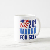 Mug Warnock pour le Sénat (Devant droit)