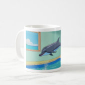 Mug Warren le dauphin de la maison (Devant gauche)