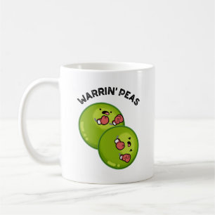 Mug Warrin Peace Funny Pea Pun