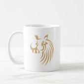 Mug Warthog dans le style chic de dessin (Gauche)