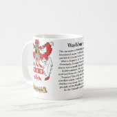 Mug Washburn, l'origine, la signification et la crête (Devant gauche)