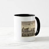 Mug Washington College, Californie (Devant droit)