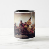 Mug Washington croisant le fleuve Delaware Mug* (Centre)