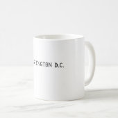 Mug Washington D.C. (Devant droit)