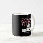 Mug Washington Dc Capitol Building Cherry Blossoms (Devant droit)