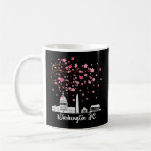 Mug Washington Dc Cherry Blossoms Monuments (Gauche)