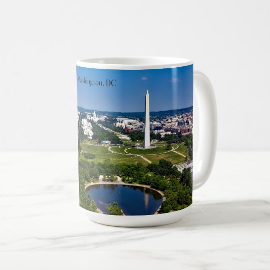 Mug Washington DC cityscape (Devant droit)
