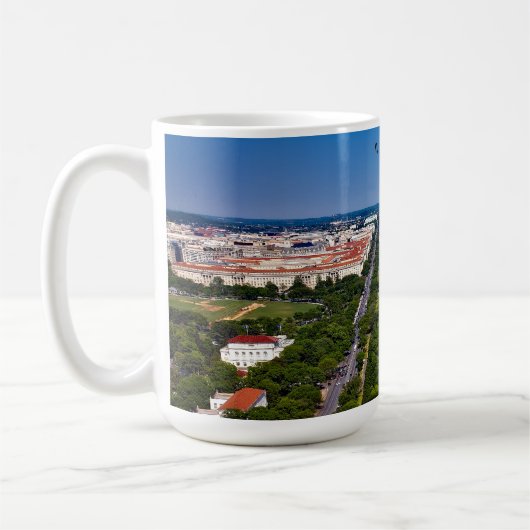 Mug Washington DC cityscape (Gauche)
