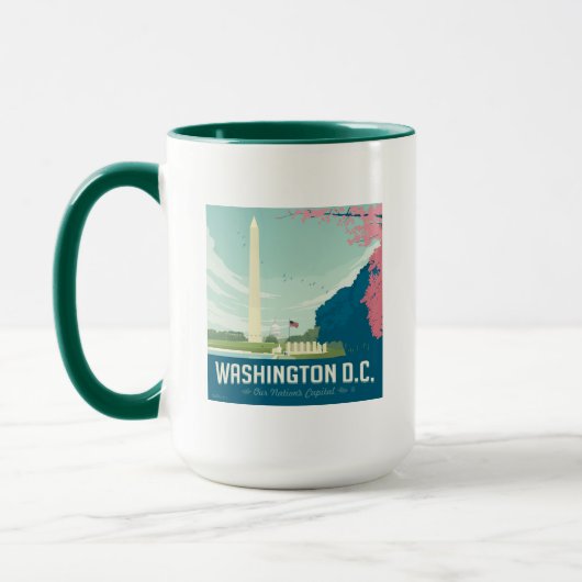 Mug Washington DC | La capitale de notre nation (Gauche)