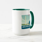 Mug Washington DC | La capitale de notre nation (Devant droit)