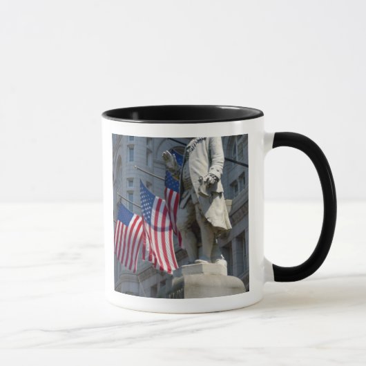 Mug Washington, DC, statue de Benjamin Franklin (Droite)