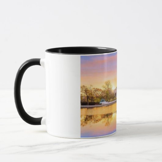 Mug Washington DC US Capitol Building Coucher de Solei (Gauche)