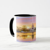 Mug Washington DC US Capitol Building Coucher de Solei (Devant gauche)