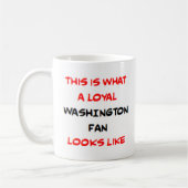 Mug washington fan, loyal (Gauche)