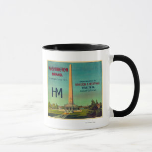 Mug Washington LabelExeter orange, CA
