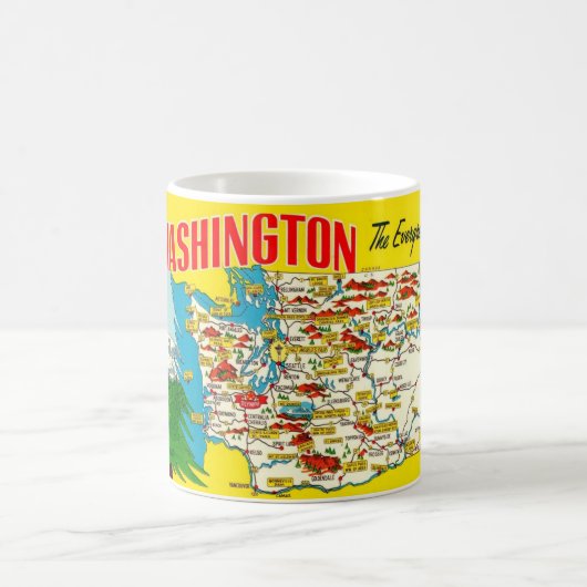 Mug Washington - L'Etat À feuillage persistant (Centre)