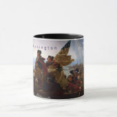 Mug Washington Traversant Le Delaware 25 Décembre 1776 (Centre)