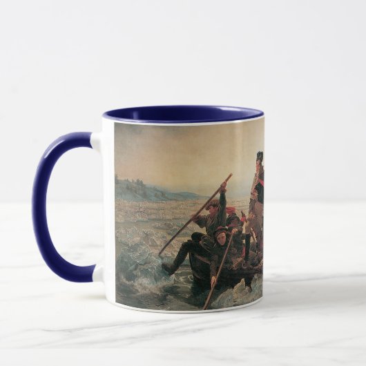 Mug Washington Traverser le Delaware par Emanuel Leutz (Gauche)