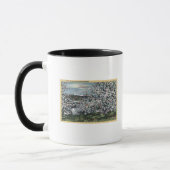 Mug Washington - Vue sur les pommiers en fleurs (Gauche)