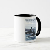 Mug WashingtonOrca Fins (Devant droit)