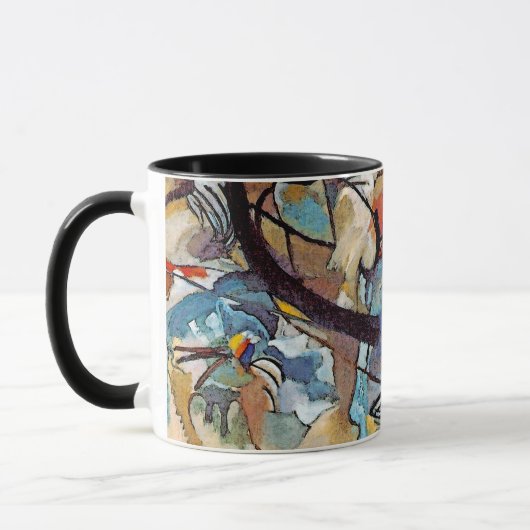 Mug Wassily Kandinsky - Composition Cinq Art Abstrait (Gauche)