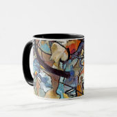 Mug Wassily Kandinsky - Composition Cinq Art Abstrait (Devant gauche)