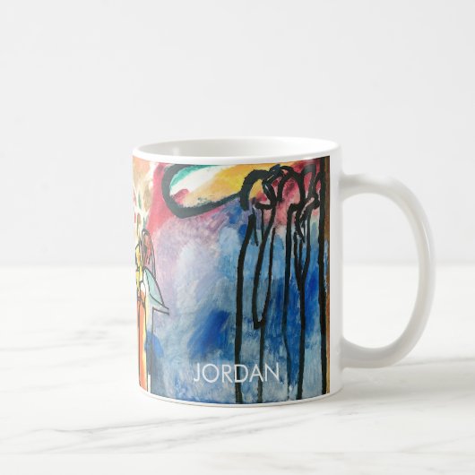 Mug Wassily Kandinsky – Improvisation 19 - Texte perso (Droite)