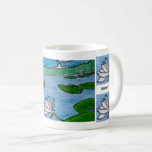 Mug Water lilies (Devant droit)