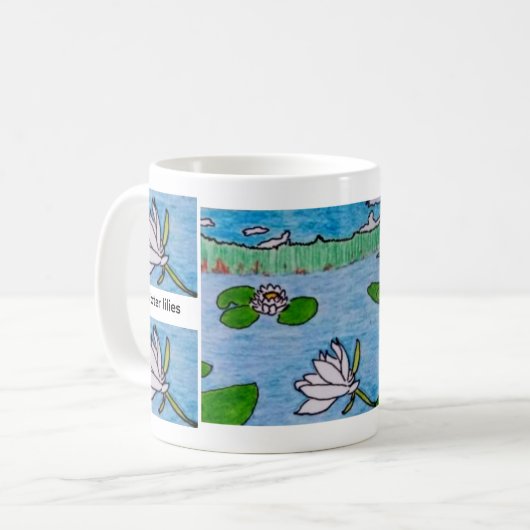 Mug Water lilies (Devant gauche)