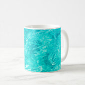Mug Water pool turquoise background (Devant droit)
