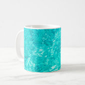 Mug Water pool turquoise background (Devant gauche)