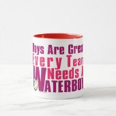 Mug Waterboy Volleyball en rose (Centre)