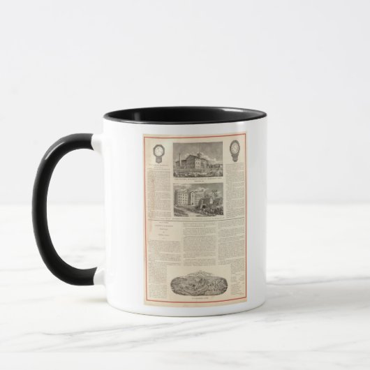 Mug Waterbury Clock Company (Gauche)