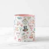 Mug Watercolor Alice Pattern  (Centre)