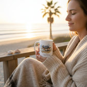 Mug Watercolor Beach Crab, custom