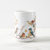 Mug Watercolor Birds in Bloom (Centre)