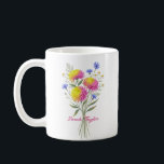 Mug Watercolor Birth Flower Chrysanthemum Custom<br><div class="desc">Celebrate a special connection with our Watercolor Birth Flower Personalized Mug. Featuring a floral illustration that represents the unique beauty of their birth month, this mug blends artistic flair with everyday functionality. The soft, ethereal watercolor textures pop against the crisp ceramic, creating a piece that feels more like a work...</div>