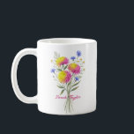 Mug Watercolor Birth Flower Chrysanthemum Custom<br><div class="desc">Celebrate a special connection with our Watercolor Birth Flower Personalized Mug. Featuring a floral illustration that represents the unique beauty of their birth month, this mug blends artistic flair with everyday functionality. The soft, ethereal watercolor textures pop against the crisp ceramic, creating a piece that feels more like a work...</div>