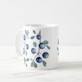 Mug Watercolor Blackthorn Berries (Devant gauche)
