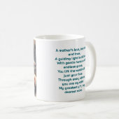 Mug Watercolor Chat & Floral - L'amour d'une mère (Devant droit)