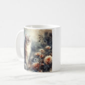 Mug Watercolor Chat & Floral - L'amour d'une mère (Devant gauche)