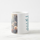 Mug Watercolor Chat & Floral - L'amour d'une mère (Centre)