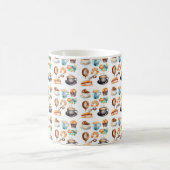 Mug Watercolor Coffee Clip Art Pattern Set (Centre)