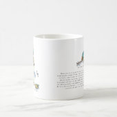 Mug Watercolor Illustrated Map Finland | Monogram (Centre)