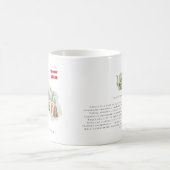 Mug Watercolor Illustrated Map Latvia | Monogram (Centre)