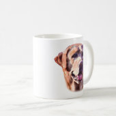 Mug Watercolor Labrador Retriever (Devant droit)