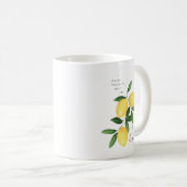 MUG WATERCOLOR LEMONS (Devant droit)