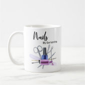 Mug Watercolor Nail Salon (Gauche)