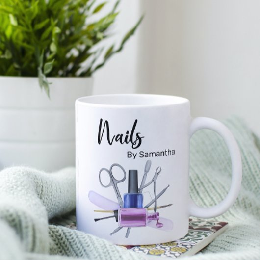 Mug Watercolor Nail Salon